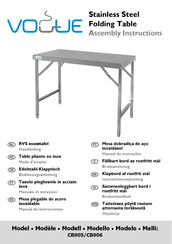 Vogue CB905 Manual De Instrucciones