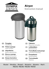 Olympia K636 Manual De Instrucciones