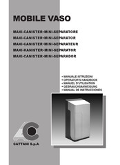 Cattani MOBILE VASO Manual De Instrucciones