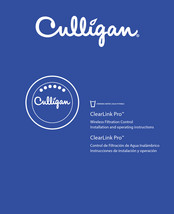 Culligan ClearLink Pro Instrucciones De Instalación Y  Operación