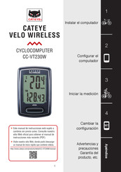 Cateye CC-VT230W Guía De Instalador