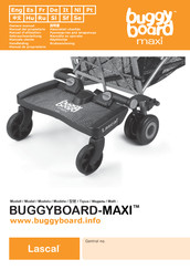 Lascal BUGGYBOARD-MAXI Manual Del Propietário