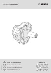 Hansa 88629085 Instrucciones De Montaje