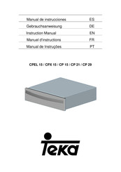 Teka CPEL CP 15 Manual De Instrucciones