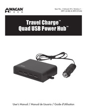Wagan Tech Travel Charge Quad USB Power Hub Manual De Usuario