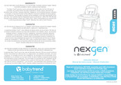 BABYTREND nexgen Manual De Instrucciones