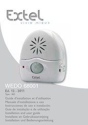 Extel WEDO 68001 Instrucciones De Uso E Instalación