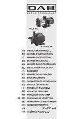 DAB MULTI INOX Manual De Instrucciones