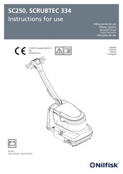 Nilfisk SCRUBTEC 334 Instrucciones De Uso