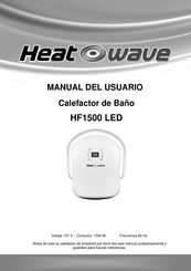 Heatwave HF1500 LED Manual Del Usuario