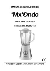 Mx Onda MX-BBM2151 Manual De Instrucciones