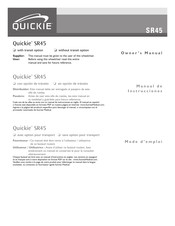 Quickie SR 45 Manual De Instrucciones