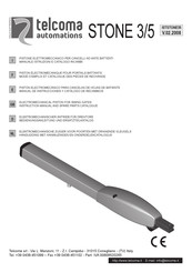 Telcoma Automations STONE5I Manual De Instrucciones