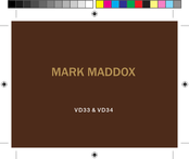 Mark Maddox VD33 Manual De Instrucciones