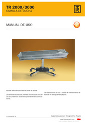 TR Equipment TR 2000 Manual De Uso