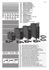 Telwin TECHNOMIG 240 WAVE Manual De Instrucciones