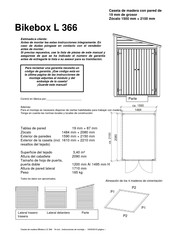 Bauhaus Bikebox L 366 Instrucciones De Montaje