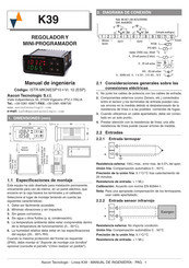 ASCON TECNOLOGIC K39 Manual De Ingeniería