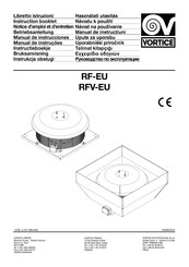 Vortice RFV-EU Manual De Instrucciones