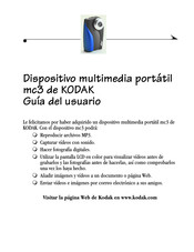 Kodak mc3 Guia Del Usuario