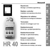 Honeywell HR 40 Instrucciones De Montaje Y De Manejo