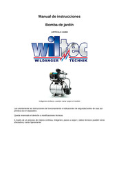 WilTec 61855 Manual De Instrucciones