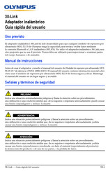 Olympus 38-Link Manual De Instrucciones