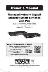 Tripp-Lite NGS24C2POE Manual Del Propietário