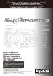 Kyosho MINI-Z SPORTS 2 Manual De Instrucciones