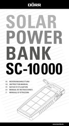 Dörr SC-10000 Manual De Instrucciones