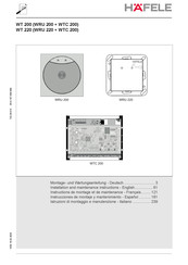 hafele WT 200 Instrucciones De Montaje