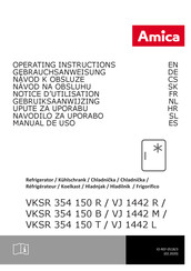 Amica VJ 1442 R Manual De Uso