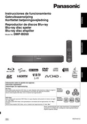 Panasonic DMP-BD50 Instrucciones De Funcionamiento