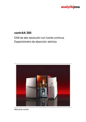 Analytik Jena contrAA 300 Manual De Usuario