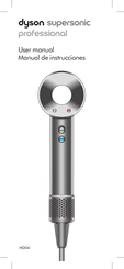 Dyson supersonic professional Manual De Instrucciones