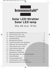 brennenstuhl SOL 80 ALU IP 44 Instrucciones De Empleo