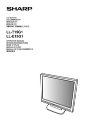 Sharp LL-E15G1 Manual De Funcionamiento