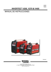 Lincoln Electric INVERTEC  V270 Manual De Instrucciones