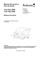 Redexim Turf Tidy 2300 Manual Del Usuario