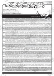 ECS Electronics FR-052-D1 Instrucciones De Montaje