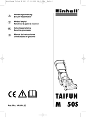 EINHELL TAIFUN M 50 Manual De Instrucciones