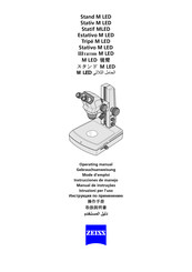 Zeiss M LED Instrucciones De Manejo