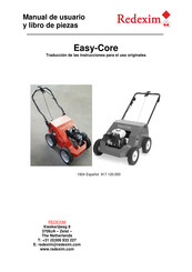 Redexim Easy-Core 104 Manual De Usuario