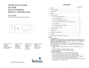 TECHCON SYSTEMS DX-500R Guia Del Usuario