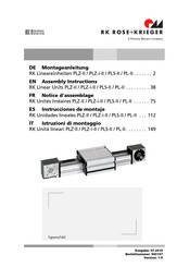 RK Rose+Krieger PLS-II Instrucciones De Montaje