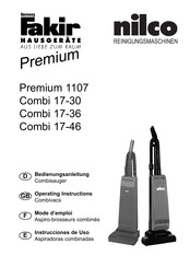 Fakir nilco Premium 1107 Instrucciones De Uso