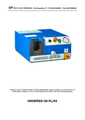 OP UNISPEED US-FL/01 MAN Manual De Uso