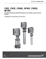 Grundfos CRKE Instrucciones De Instalación Y Funcionamiento