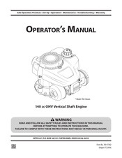 MTD 1T65 Shown Manual Del Operador