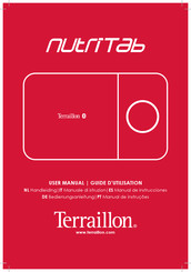 Terraillon NUTRITAB Manual De Instrucciones